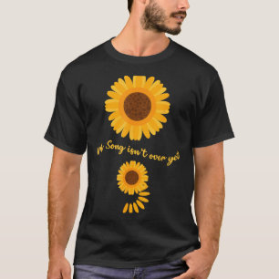 Camiseta Salud Mental Punto y coma Girasol Prevención del S
