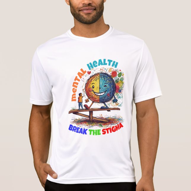 CAMISETA SALUD MENTAL - ROMPER EL ESTIGMA (Anverso)