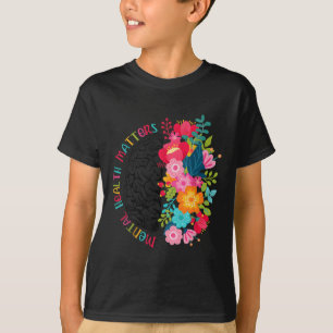 Camiseta Salud Mental S Enfermedades Cerebrales Humanas Sen