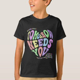 Camiseta Salud Mental S Mañana Necesita Que Evite El Suicid