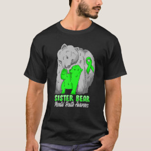 Camiseta Salud Mental Sensibilización Infantil Mama Bear Su