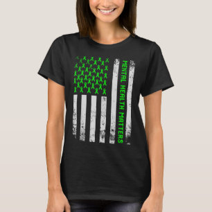 Camiseta Salud Mental Y Enfermedad Cerebral Humana Grado De