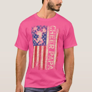 Camiseta Salud Papa Funny Cheer Dad CheerLeader