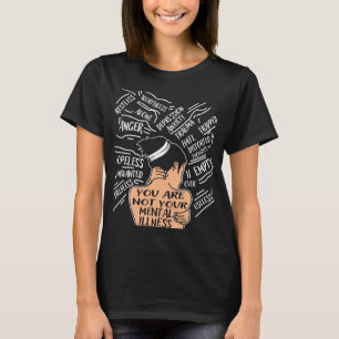 Camiseta Salud Para Las Mujeres No Eres Su Enfermedad Menta