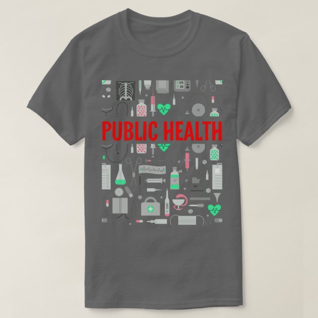 Camiseta Salud Pública E Instrumentos 1 (Diseño del anverso)