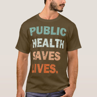 Camiseta Salud Pública salva vidas de enfermeras de trabaja