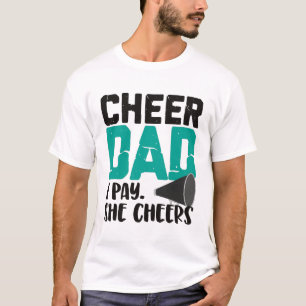 Camiseta Saluda a papá, le pago a ella.