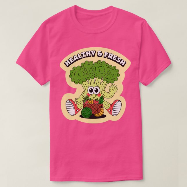 Camiseta Saludable y fresca (Diseño del anverso)