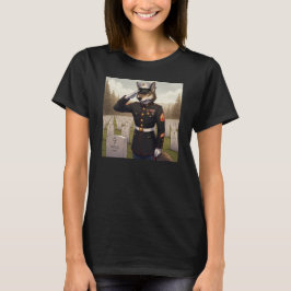 Camiseta Saludando al Lobo del Cuerpo de Marines
