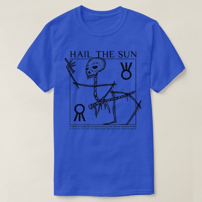 Camiseta saludar a la sirena solar 2 (Diseño del anverso)