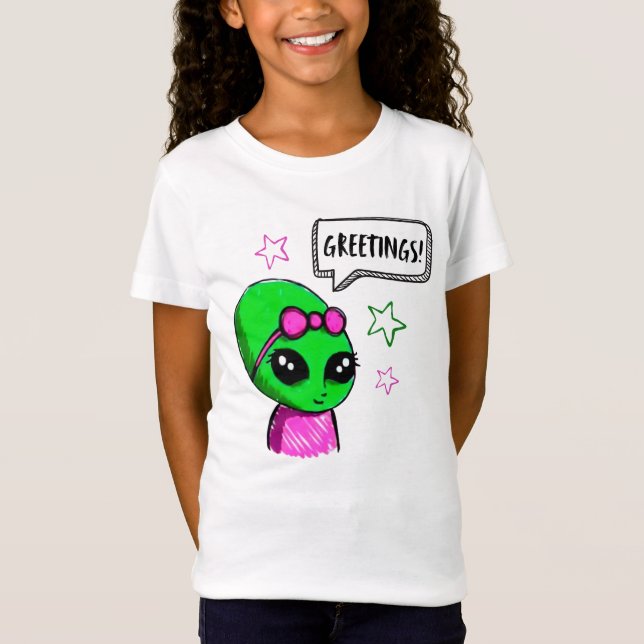 Camiseta Saludo a Alien (Anverso)