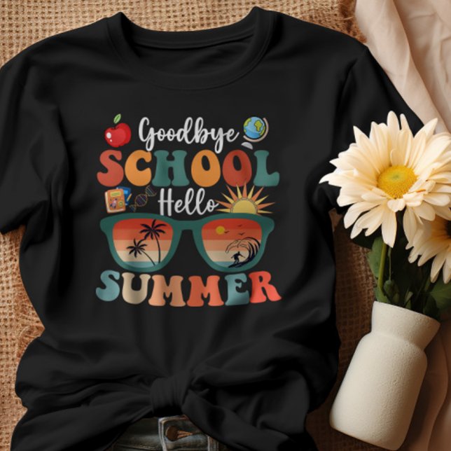 Camiseta Saludo a la escuela en verano (Subido por el creador)