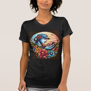 Camiseta Saludo a las madres delgadas