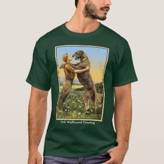 Camiseta "Saludo al lobo irlandés"