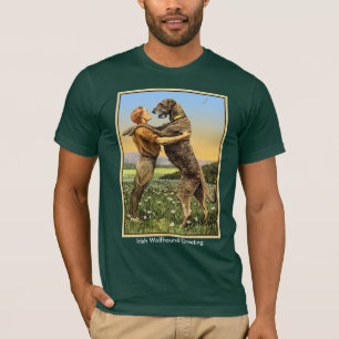 Camiseta Saludo al lobo irlandés