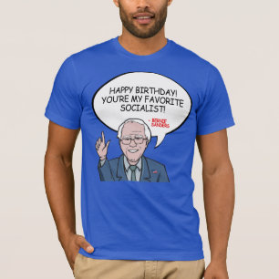 Camiseta Saludo de Bernie Sanders - Feliz Cumpleaños Eres m