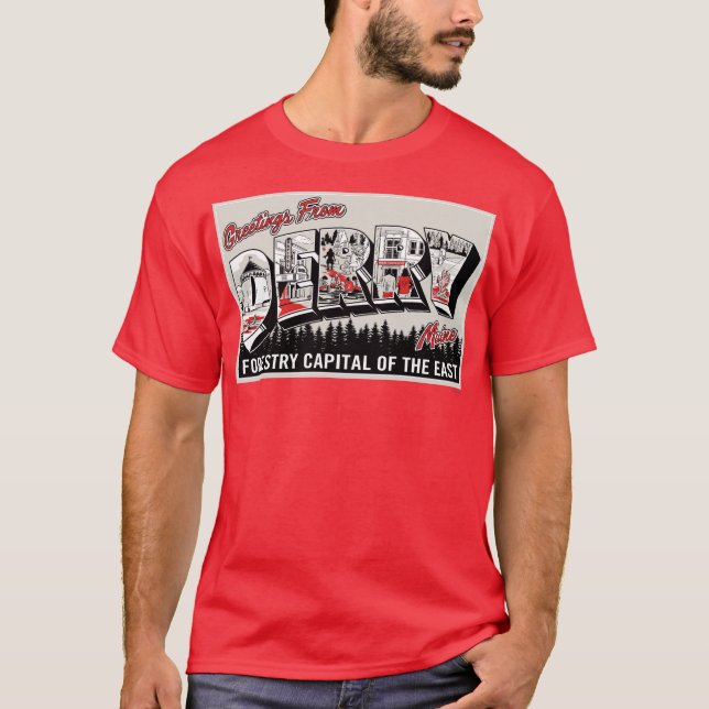 Camiseta Saludo De Derry Maine (Anverso)