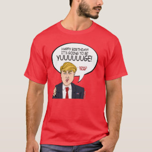 Camiseta Saludo de Donald Trump - feliz cumpleaños - .png