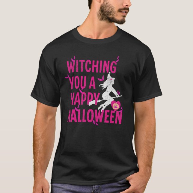 Camiseta Saludo de Halloween (Anverso)