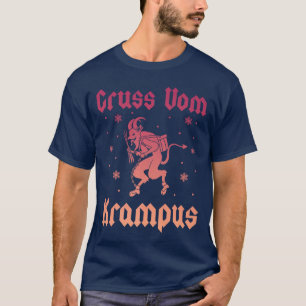 Camiseta Saludo De Krampus Navidad Folclore De Terror Kramp
