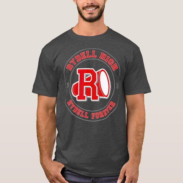 Camiseta Saludo de las chicas rosadas Rydell Alta Variedad (Anverso)