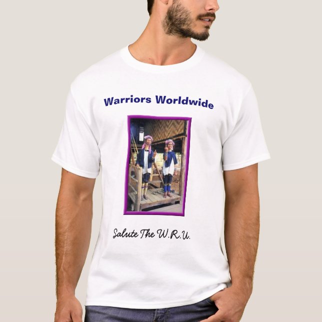Camiseta Saludo de los WRU-Guerreros (Anverso)