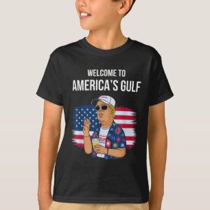 Camiseta Saludo Desde El Patriótico De La Playa Del Golfo D