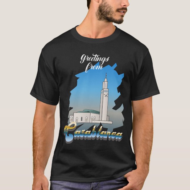 Camiseta Saludo desde el Rótulo Casablanca (Anverso)