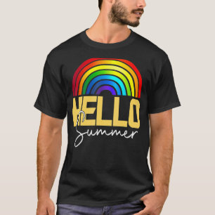 Camiseta Saludo el arcoiris de verano 1