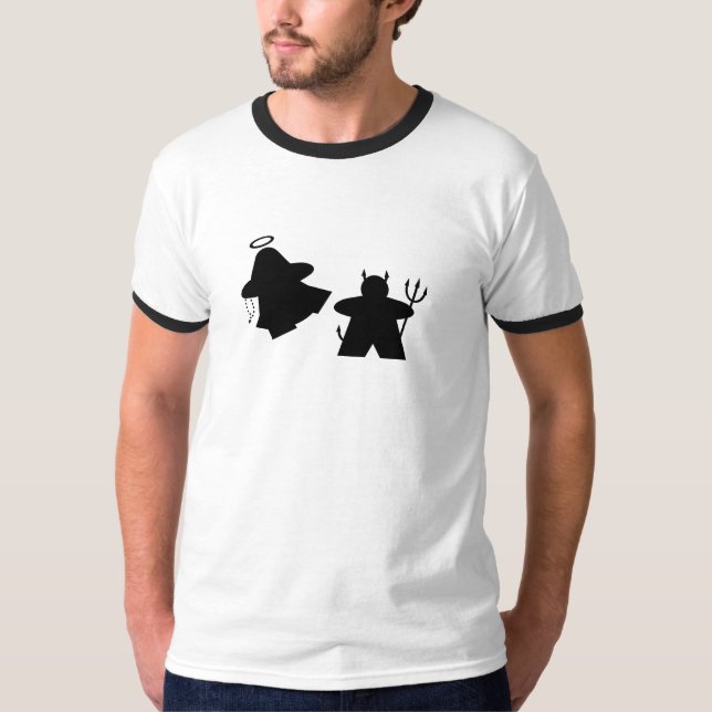 Camiseta Saludo Maria por completo del retroceso de la (Anverso)
