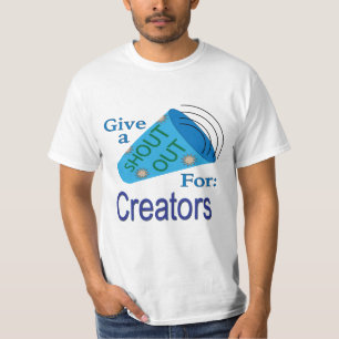 Camiseta Saludo para creadores