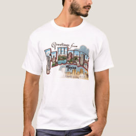 Camiseta Saludo Vintage Fort Worth TX 