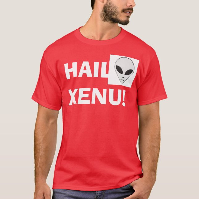 Camiseta ¡Saludo Xenu! (Anverso)