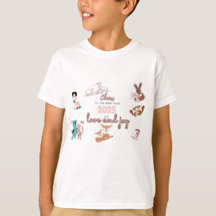 Camiseta Saludos 2025 - Amor y alegría