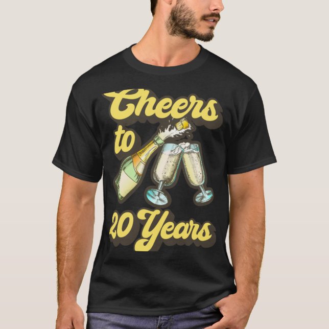 Camiseta Saludos A 20 Años (Anverso)
