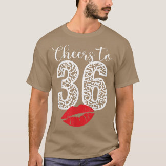 Camiseta Saludos a 36 años de la fiesta del leopardo del cu