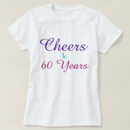 Camiseta Saludos a 60 años