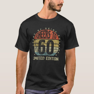 Camiseta Saludos a 60 años para mujeres o hombres
