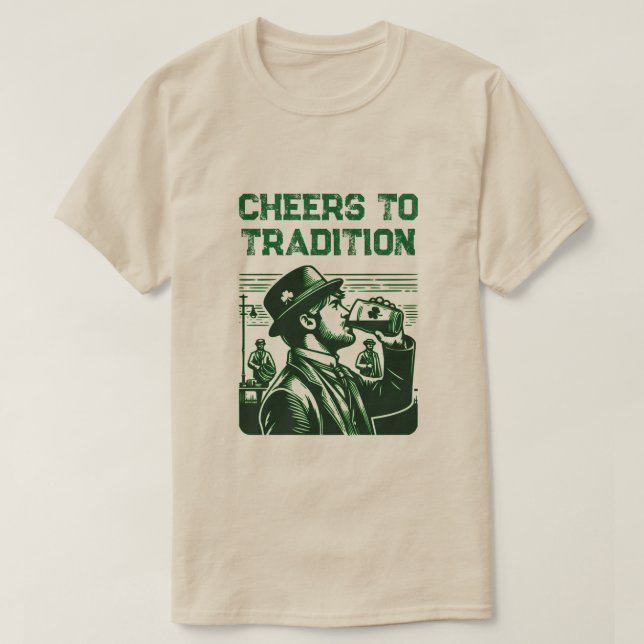 Camiseta Saludos a la tradición (Diseño del anverso)