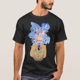 Camiseta Saludos a la zona caliente de Chigüiro de Año Nuev