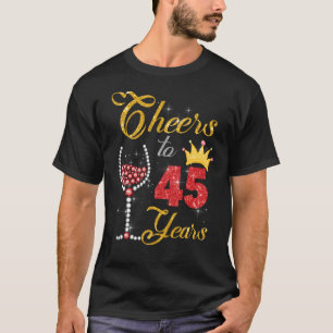 Camiseta Saludos a los 45 años 1978 45º aniversario de Diam