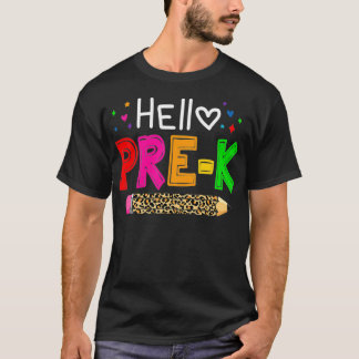 Camiseta Saludos a los niños de prek del profesor Stu