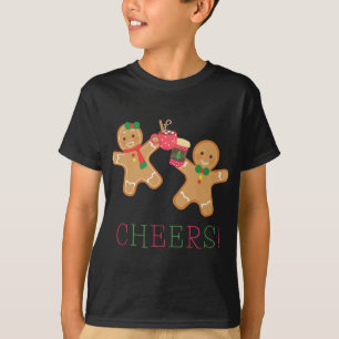 Camiseta Saludos al hombre de pan de jengibre y a la mujer 