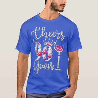 Camiseta Saludos al regalo de 90 años 90 cumpleaños Reina