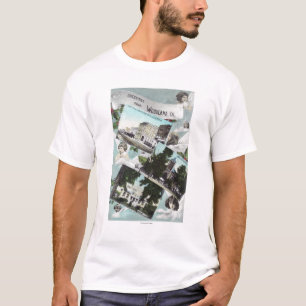 Camiseta Saludos con de ViewsWoodland escénico, CA