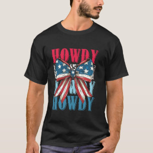 Camiseta Saludos Coqueta Lazo Oeste País Rodeo Vaquera 4