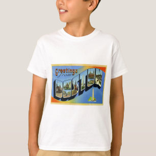 Camiseta Saludos de Boston Massachusetts