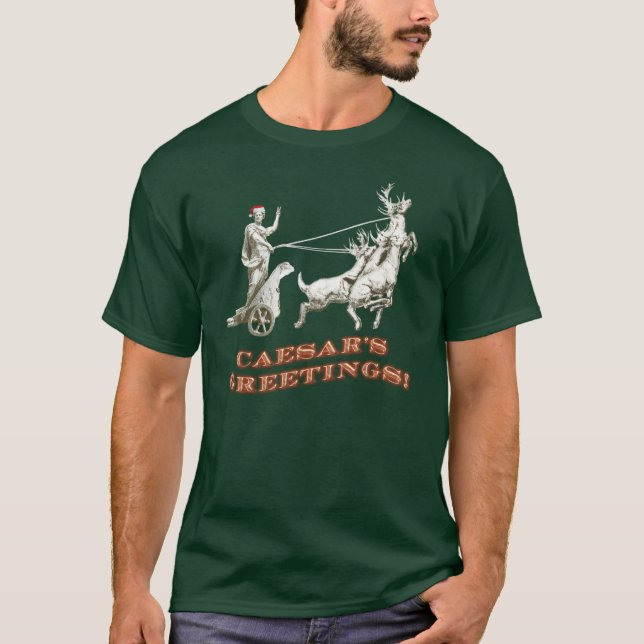 Camiseta Saludos de César (Anverso)