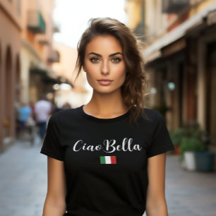 Camiseta Saludos de Ciao Bella: De Inspiración Italiana
