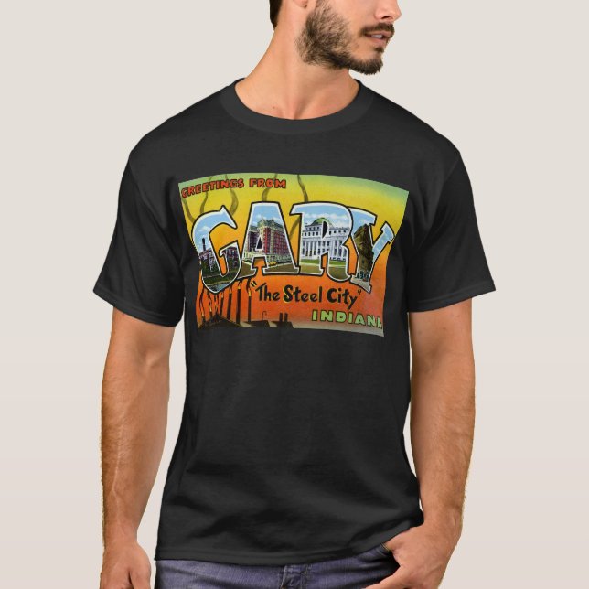 Camiseta Saludos de Gary Indiana (Anverso)
